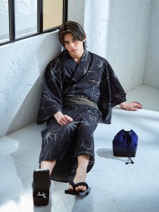 モデル：元之介　身長181cm　着用サイズ：Lサイズ