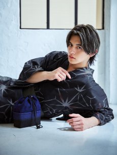 モデル：元之介　身長181cm　着用サイズ：Lサイズ