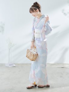 画像14: 【即日発送！】アイシーフラワー牡丹浴衣 【浴衣3点セット 浴衣/帯/下駄】 [YMT] (14)