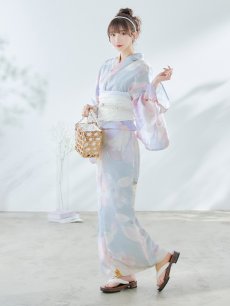 画像16: 【即日発送！】アイシーフラワー牡丹浴衣 【浴衣3点セット 浴衣/帯/下駄】 [YMT] (16)