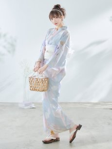 画像18: 【即日発送！】アイシーフラワー牡丹浴衣 【浴衣3点セット 浴衣/帯/下駄】 [YMT] (18)