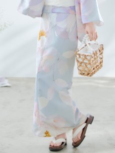 画像21: 【即日発送！】アイシーフラワー牡丹浴衣 【浴衣3点セット 浴衣/帯/下駄】 [YMT] (21)