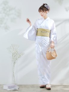 画像16: 【即日発送】ニュアンスフラワーベージュ浴衣 【浴衣3点セット 浴衣/帯/下駄】 [YMT] (16)