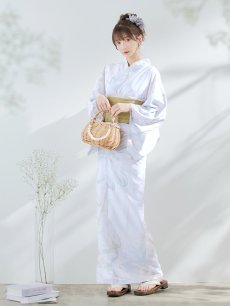 画像18: 【即日発送】ニュアンスフラワーベージュ浴衣 【浴衣3点セット 浴衣/帯/下駄】 [YMT] (18)