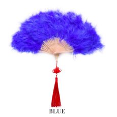 画像2: 【即日発送】【ハロウィン小物】ファー扇子【sugarnine】【Fサイズ/8カラー】[YMT] (2)