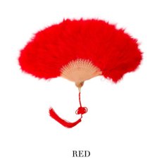 画像3: 【即日発送】【ハロウィン小物】ファー扇子【sugarnine】【Fサイズ/8カラー】[YMT] (3)