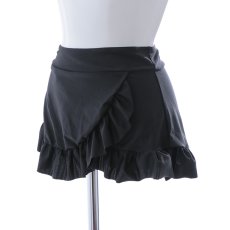 画像17: 【即日発送】【ビキニ】【水着小物：スカート】【単品】裾フリルラップスカート [YMT] (17)
