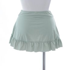 画像12: 【即日発送】【ビキニ】【水着小物：スカート】【単品】裾フリルラップスカート [YMT] (12)