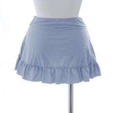 画像15: 【即日発送】【ビキニ】【水着小物：スカート】【単品】裾フリルラップスカート [YMT] (15)