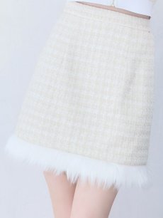 画像17: 【即日発送！】【サンタコス 5点セット】【XS-XLサイズ/2カラー】ツイードチェックバニーサンタコスプレ[OF04] (17)