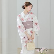 画像10: 【即日発送】【浴衣小物】クリアフラワーコサージュ【4カラー】[YMT] (10)