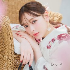 画像9: 【即日発送】【浴衣小物】クリアフラワーコサージュ【4カラー】[YMT] (9)