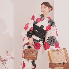 画像11: 【即日発送】【浴衣小物】ちりめん水引きフラワーコサージュ【3カラー】[YMT] (11)