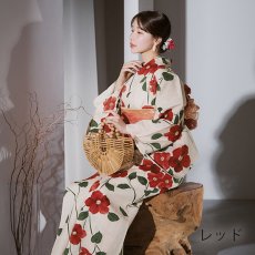 画像13: 【即日発送】【浴衣小物】ちりめん水引きフラワーコサージュ【3カラー】[YMT] (13)