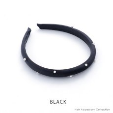 画像2: 【カチューシャ】シンプルパールカチューシャ【2カラー】[OF08] (2)