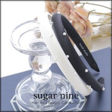 画像1: 【カチューシャ】シンプルパールカチューシャ【2カラー】[OF08] (1)