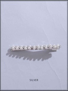 画像2: 【アクセサリー：ヘアピン】パールビーズヘアピン【1カラー】[OF02] (2)