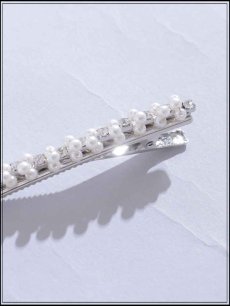 画像4: 【アクセサリー：ヘアピン】パールビーズヘアピン【1カラー】[OF02] (4)