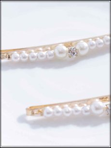 画像4: 【アクセサリー：ヘアピン】パールストーンヘアピン【1カラー】[OF02] (4)