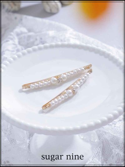 パールストーンヘアピン