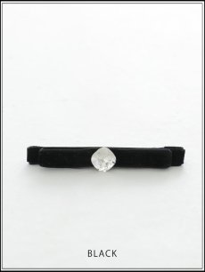 画像5: 【ヘアアクセサリー】ベロアリボンヘアピン【Fサイズ/3カラー】[OF02] (5)