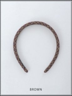 画像3: 【カチューシャ】タータンチェックカチューシャ【3カラー】[OF02] (3)