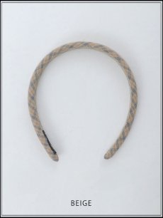 画像4: 【カチューシャ】タータンチェックカチューシャ【3カラー】[OF02] (4)