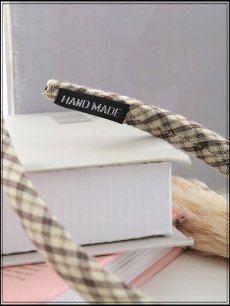 画像7: 【カチューシャ】タータンチェックカチューシャ【3カラー】[OF02] (7)