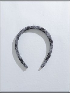 画像2: 【カチューシャ】オンブレチェックカチューシャ【1カラー】[OF02] 【YN】 (2)