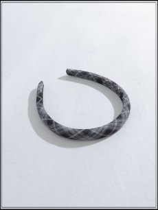 画像3: 【カチューシャ】オンブレチェックカチューシャ【1カラー】[OF02] 【YN】 (3)