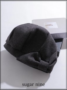 画像1: 【帽子】サイドリボンベレー帽【1カラー】[OF02]  (1)