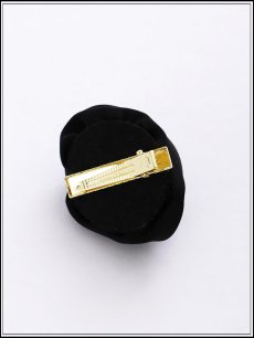 画像6: 【ヘアアクセ】サテンローズヘアピン【Fサイズ/4カラー】[OF02] (6)
