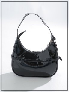 画像6: 【バッグ】エナメルハーフムーンバッグ【Fサイズ/4カラー】[OF03] (6)