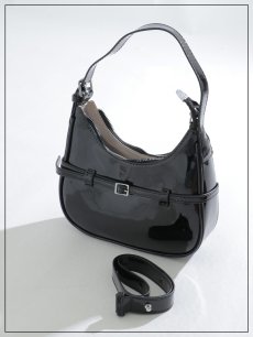 画像9: 【バッグ】エナメルハーフムーンバッグ【Fサイズ/4カラー】[OF03] (9)