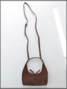 画像5: 【バッグ】ブラウンハーフムーンバッグ【Fサイズ/1カラー】[OF03] (5)