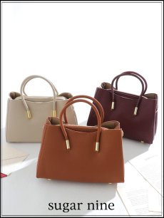 画像1: 【バッグ】2wayスクエアバッグ【Fサイズ/3カラー】[OF02] (1)