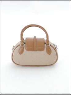 画像6: 【バッグ】キャンバスバイカラーミニバッグ【Fサイズ/3カラー】[OF03] (6)