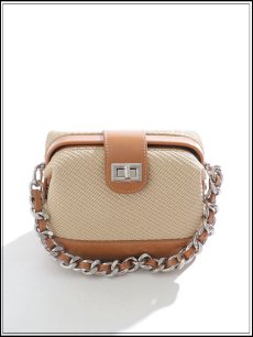 画像5: 【バッグ】ボックス型2WAYバッグ【Fサイズ/2カラー】[OF03] (5)