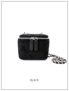 画像3: 【バッグ】チェーンスエードバニティバッグ【Fサイズ/3カラー】[OF03]【IM】 (3)