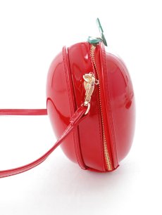画像5: 【即日発送】【ハロウィンコスプレ/小物】りんごショルダーバッグ/ ポシェット [OF02] (5)