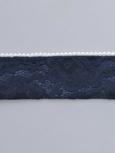 画像3: 【卒業袴用重ね襟】パール付きレース【2カラー】 (3)