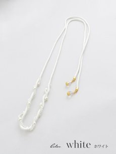 画像2: 【即日発送】【飾り紐単品】【浴衣小物】パールの飾り紐 / 帯飾り [OF04] (2)