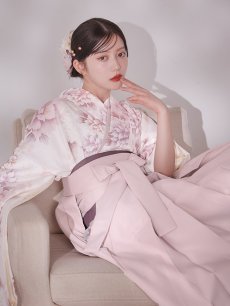 画像9: 【卒業袴小物】水引ホワイトドライフラワーセット髪飾り【1カラー】 (9)