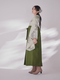 画像13: 【卒業袴小物】網チュールとドライフラワーのセット髪飾り【2カラー】 (13)