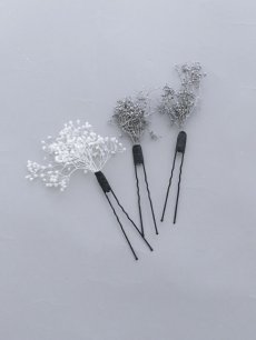 画像12: 【2月中旬発送予定】【卒業袴小物】ドライフラワーセット髪飾り【2カラー】 (12)