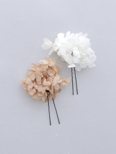 画像5: 【2月中旬発送予定】【卒業袴小物】ドライフラワーセット髪飾り【2カラー】 (5)