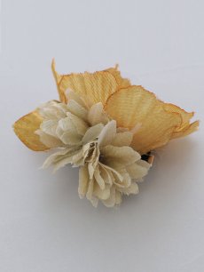 画像10: 【卒業袴小物】オーガンジーフラワーアンティークベリーコサージュ【3カラー】 (10)