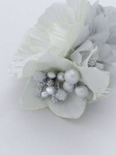 画像9: 【卒業袴小物】オーガンジーフラワーアンティークベリーコサージュ【3カラー】 (9)