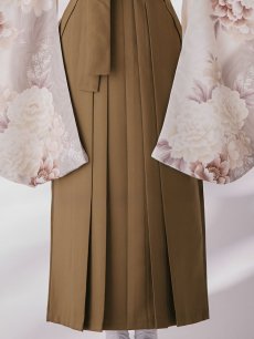 画像21: 【即日発送】グレーピンクフラワー グラデーション二尺袖着物【卒業袴３点セット 二尺袖着物/帯/袴】 (21)