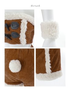 画像22: 【即日発送】【ハロウィン】ムートンベアセットアップ【コスプレ7点セット】【XS-Mサイズ/1カラー】[HC03] (22)